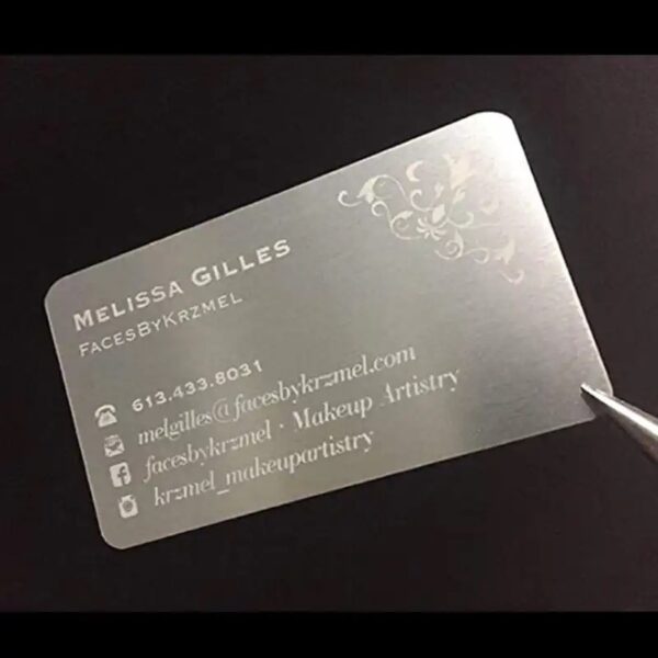 Custom Metal Business Card